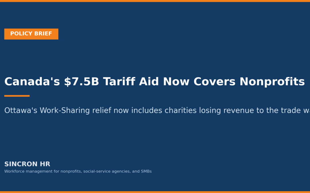 Canada’s $7.5B Tariff Aid Now Covers Nonprofits